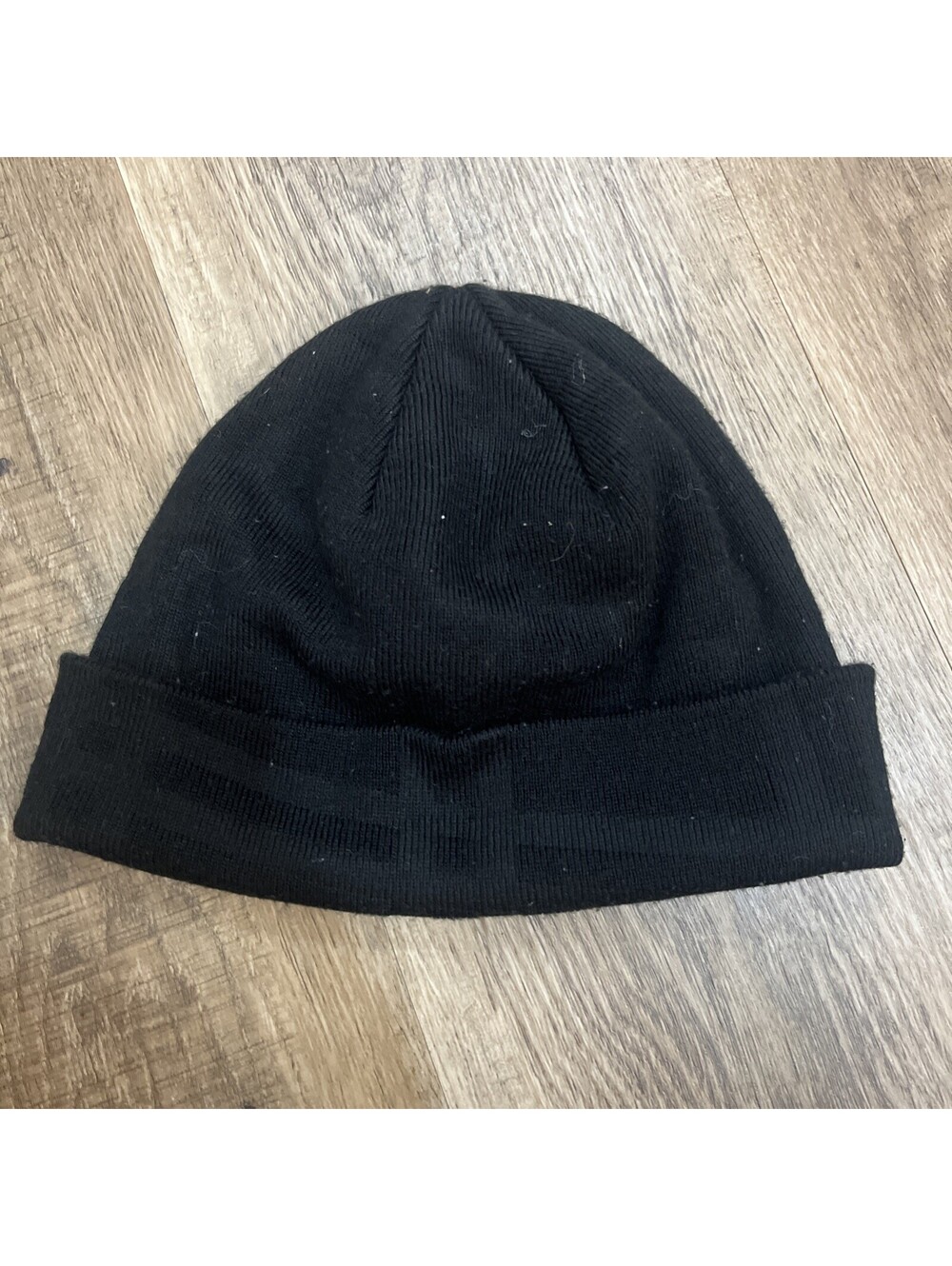 Jordan Jumpman Logo Black Knit Boys Beanie Hat, One Size, Solid Casual - Picture 2 of 3